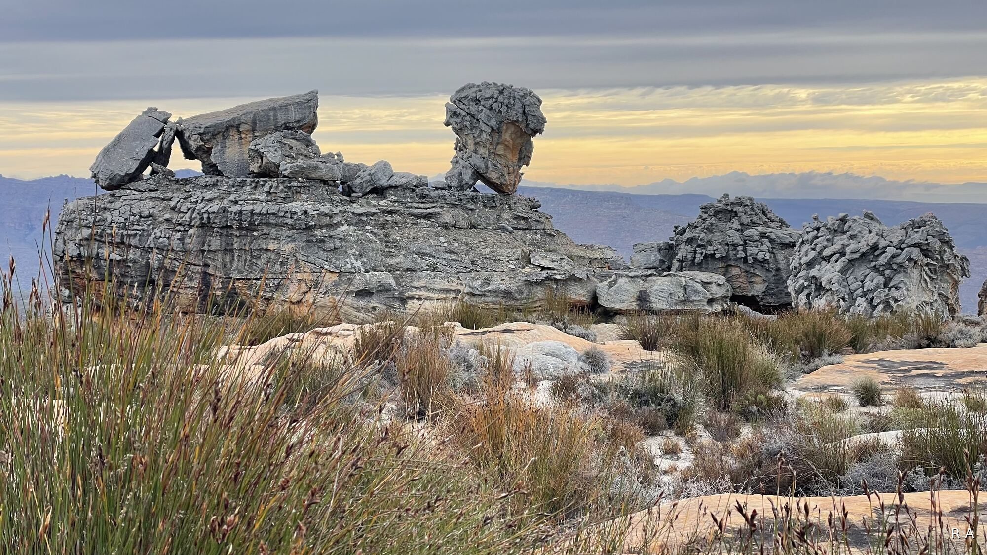 Sandstone rock formation, Cederberg