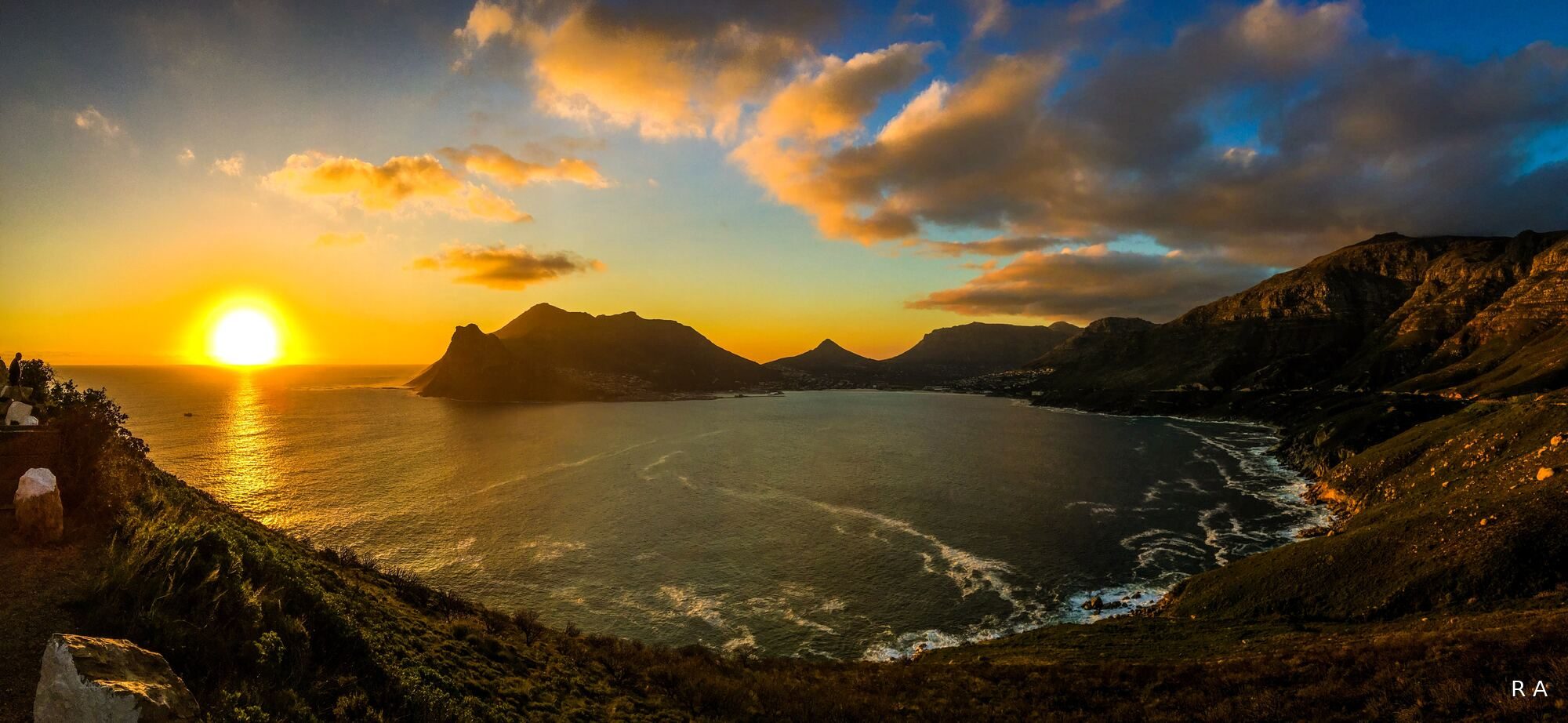Sunset over Hout Bay