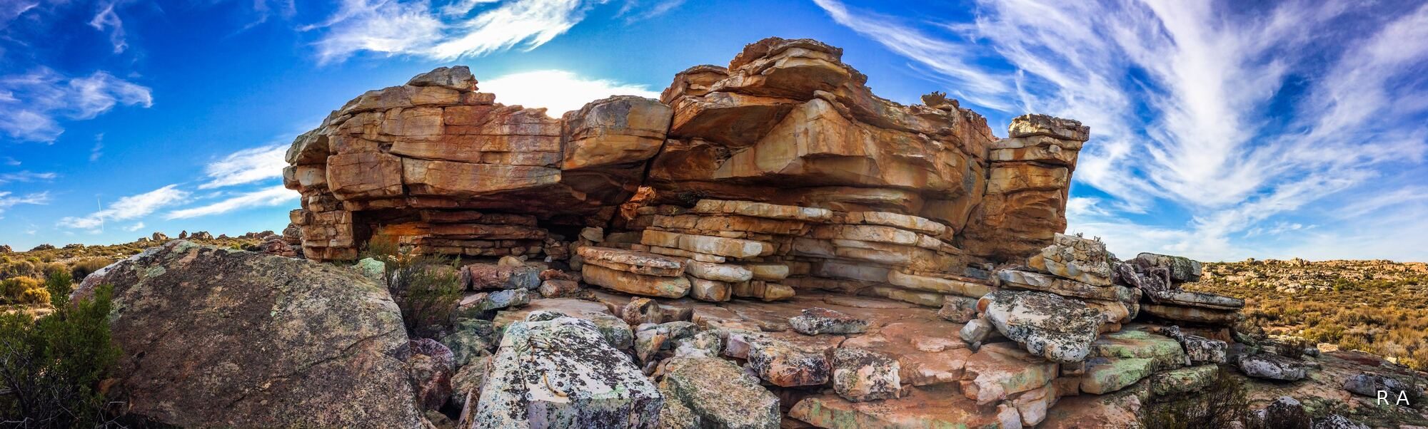 Rock art shelter, Kagga Kamma
